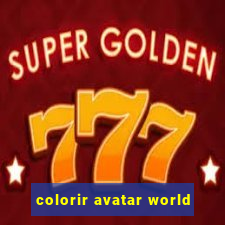 colorir avatar world